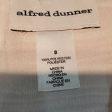 NWT Alfred Dunner Lake Tahoe Split Crew Neck Blouse