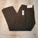 NWT Christopher & Banks Black White Straight Fit Pant