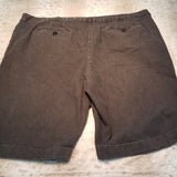 CATO Woman Longer Gray Black Shorts Size 26W