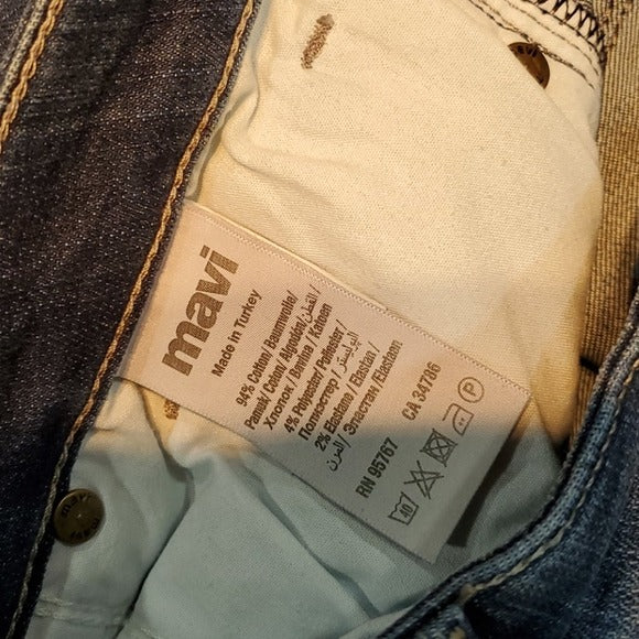 Mavi Jeans ADA Boyfriend Organic Move Jeans Size 26