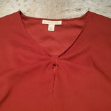 NWT Emaline Petite Classic Dark Red Sheath Tank Top