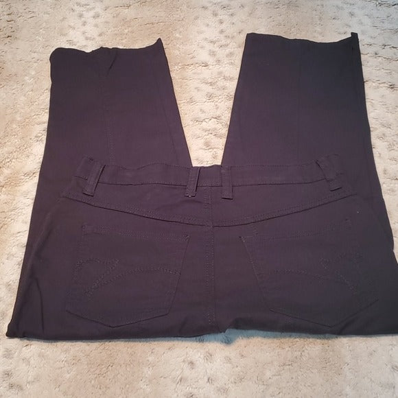 NWT Gloria Vanderbilt Navy Capri Cargo Pants Size 6