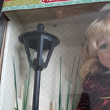 Classic Treasures - Girl Lamppost and Dog Special Edition Collectible Doll New