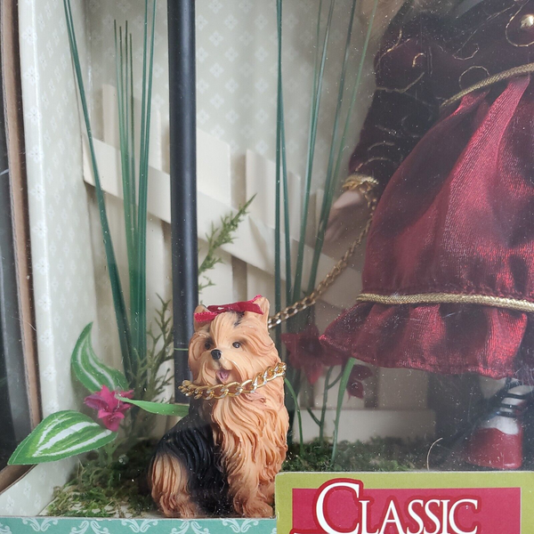 Classic Treasures - Girl Lamppost and Dog Special Edition Collectible Doll New