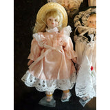 Vintage Lot OF 5 Porcelain Face Bisque Dolls