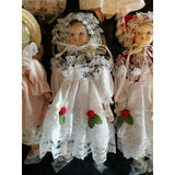 Vintage Lot OF 5 Porcelain Face Bisque Dolls