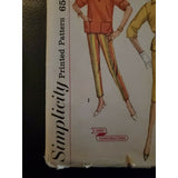 1961 Simplicity 3545 Misses Top, Skirt & Pants Pattern