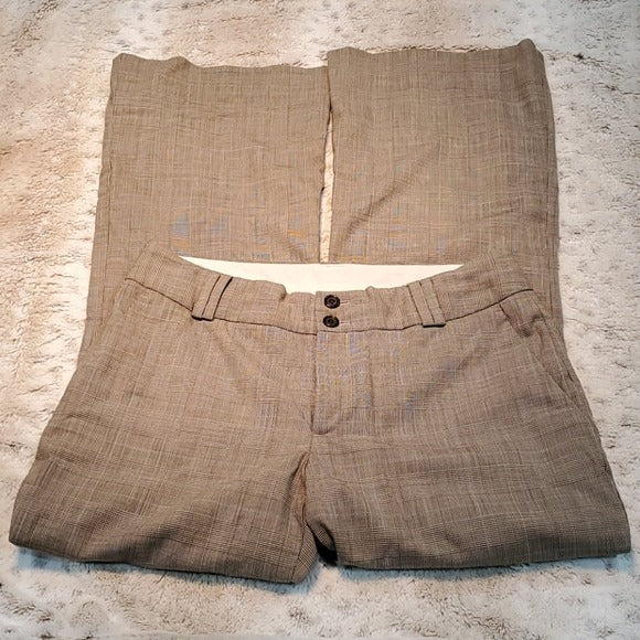 Banana Republic Martin Fit Wool Blend Trousers Size 6