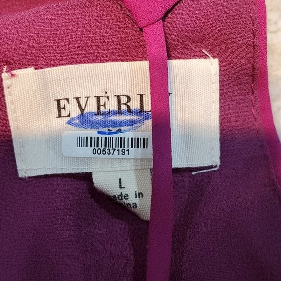 Everly Halter Berry Goddess Style Dress Size L