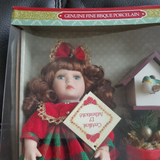 NWT Classic Treasures - Birdhouse and Bench Special Edition Collectible Doll