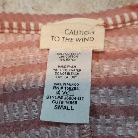 NWT Caution to the Wind Long Relaxed Peach Maxi Dress