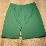 J.Crew Wool Blend Sea Foam Green Pencil Skirt Size 4