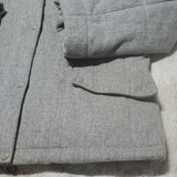 Talbots Womens Gray Wool Winter Jacket Size M