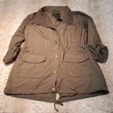 Sanctuary Green Anorak Button Utility Jacket Size S