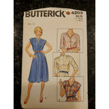 BUTTERICK #4203 SIZE 14 LOOSE FITTING DRESS PATTERN